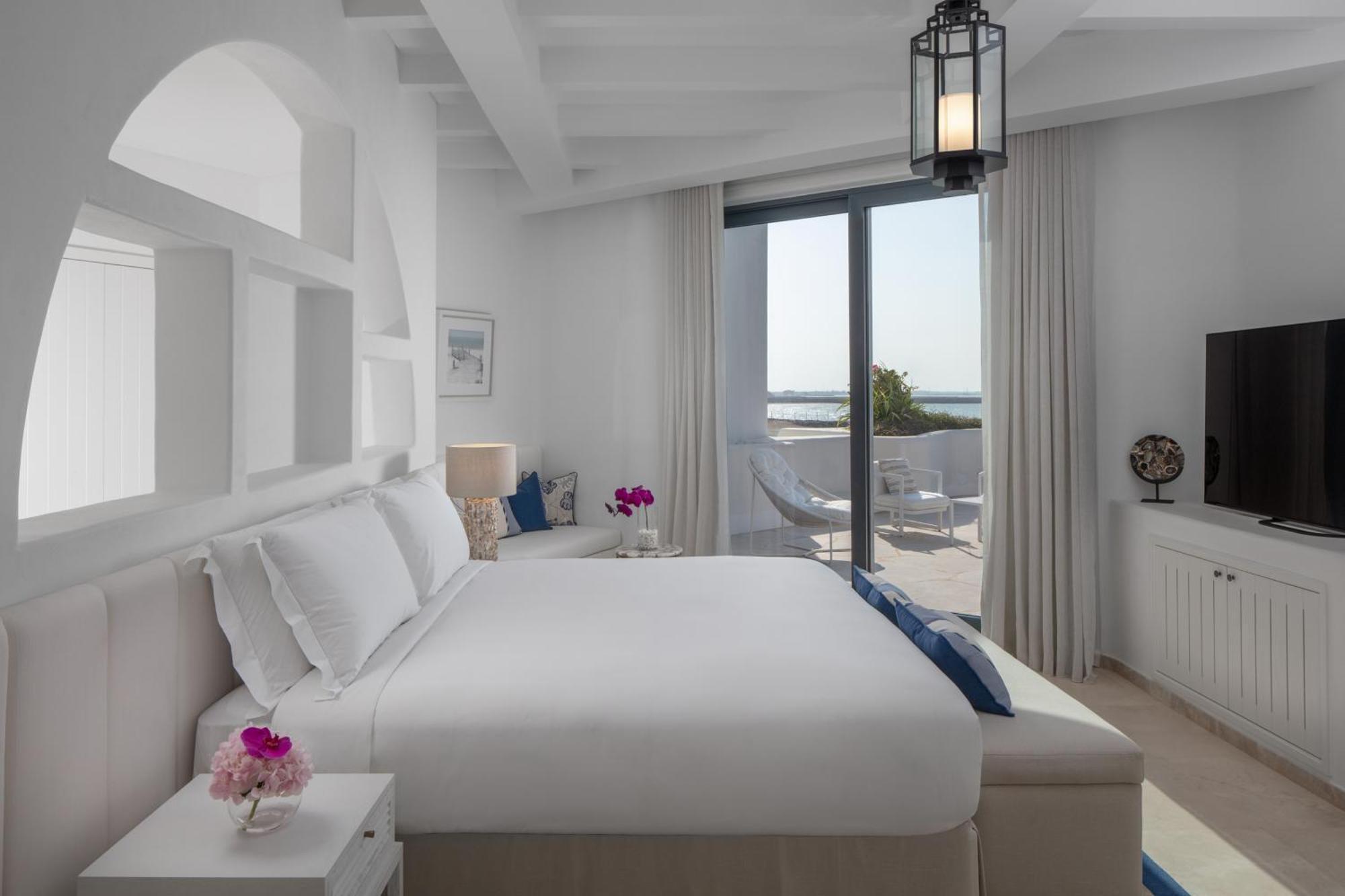 Hotel Anantara Santorini Abu Dhabi Retreat-Adults Only à Al Rahba Extérieur photo